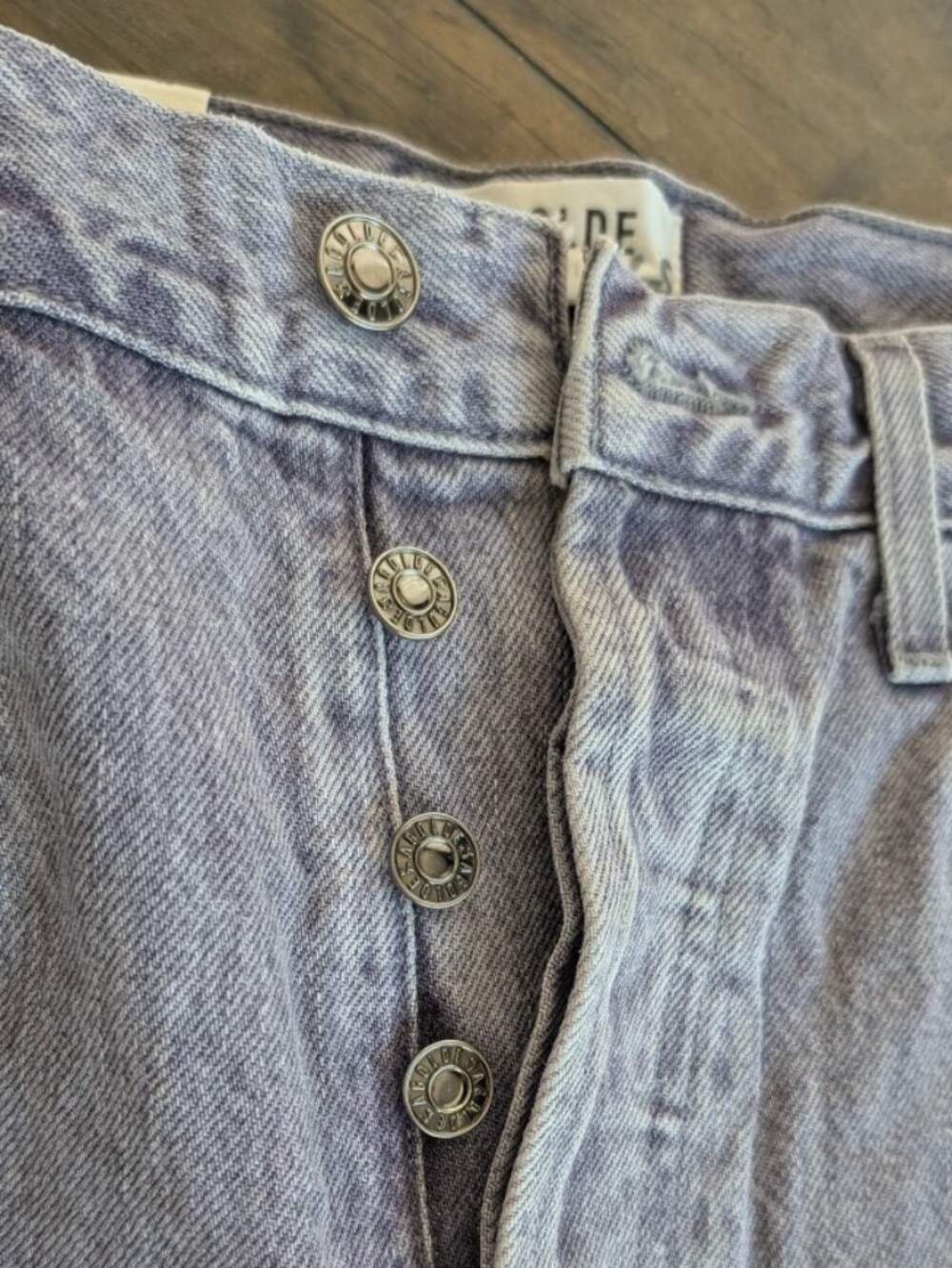 NWT AGOLDE 90'S PINCH WAIST BUTTON FLY Straight Leg Jeans - ASHBURRY SIZE 28 - Picture 4 of 12